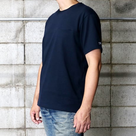 HOFI-019 インド超長綿 シームポケットＴシャツ：ネイビー