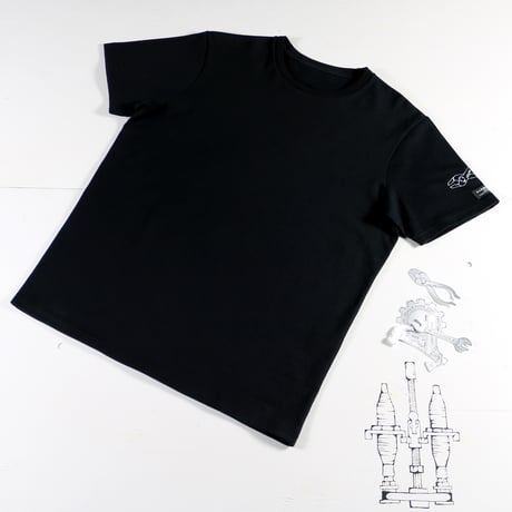 HOFI-028 ペンアートＴシャツ：39. 袖 ペンチ