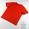 HOFI-021 オーガニック超長綿 タック襟Tシャツ:トマトレッド