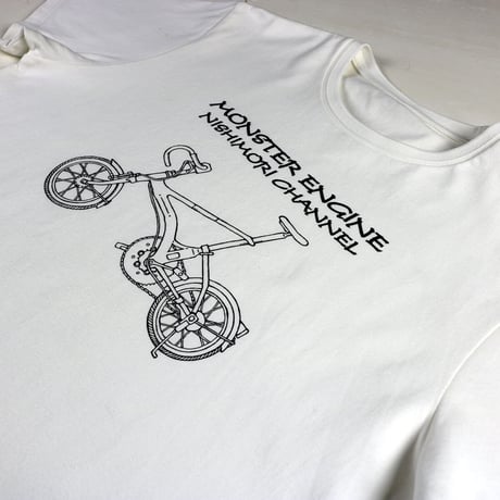 HOFI-028 ペンアートＴシャツ：4. 西森チャンネル（自転車）