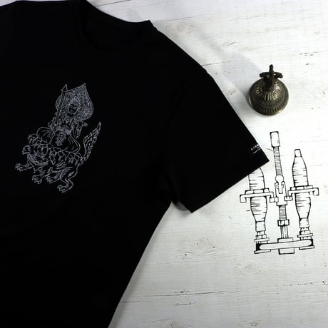 HOFI-028 ペンアートＴシャツ：17. 文殊菩薩