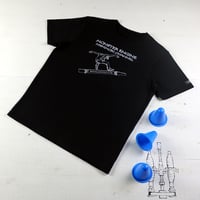 HOFI-028 ペンアートＴシャツ：19. 西森チャンネル （ロングスケボー）