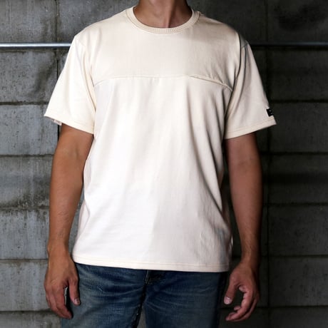 HOFI-019 インド超長綿 シームポケットＴシャツ：生成り