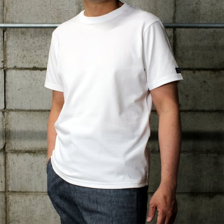HOFI-029R スーピマ超長綿 強撚Ｔシャツ：ホワイト