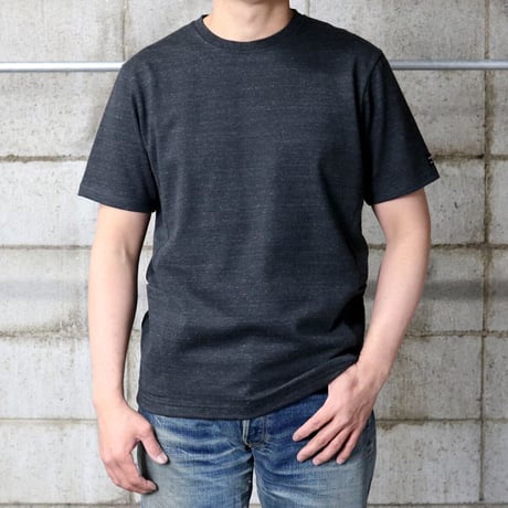 HOFI-024 ペルー超長綿 サイドポケットＴシャツ：チャコール