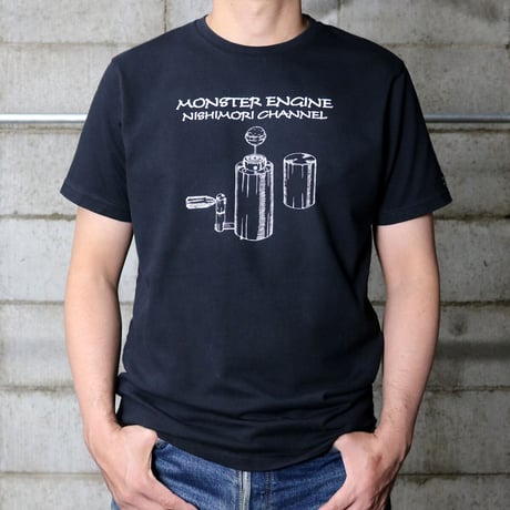 HOFI-028 ペンアートＴシャツ：11. 西森チャンネル （飴回し機）