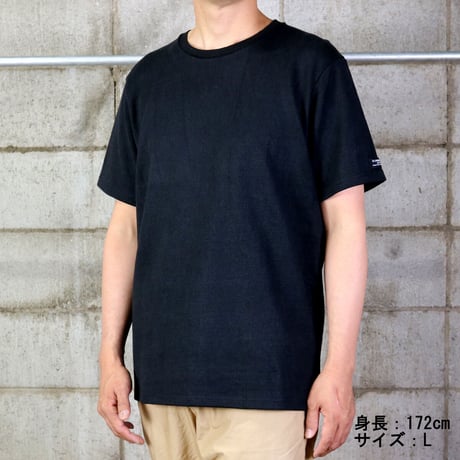 HOFI-012 リネンコットンモンスターオンスＴシャツ：グレー