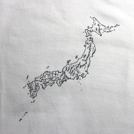 HOFI-028 ペンアートＴシャツ：2. 日本地図
