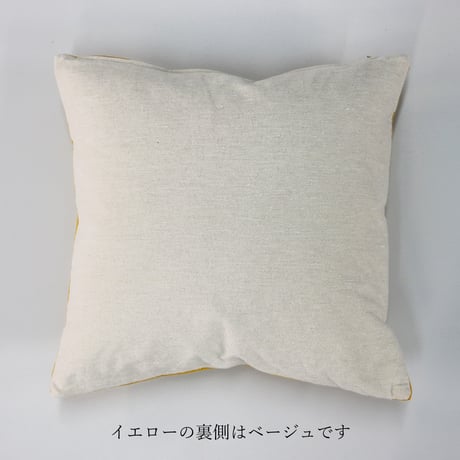 [ switch x 東大阪繊維研究所 works & store ] HOFI-03-005 リネンコットンクッション