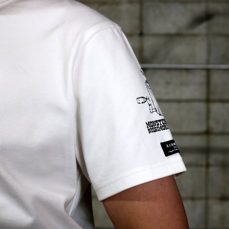 HOFI-028 ペンアートＴシャツ：42. 西森チャンネル（袖：飴回し機）