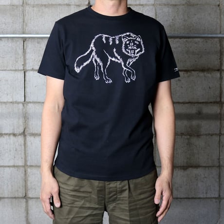 HOFI-028 ペンアートＴシャツ：31. ハイイロオオカミ