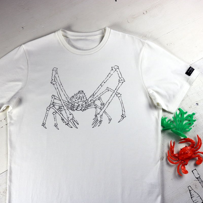 HOFI-028 ペンアートTシャツ：20. タカアシガニ | 東大阪繊維研究所