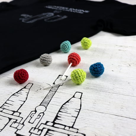 HOFI-028 ペンアートＴシャツ：11. 西森チャンネル （飴回し機）