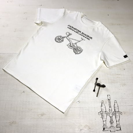 HOFI-028 ペンアートＴシャツ：4. 西森チャンネル（自転車）