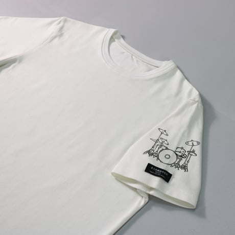 HOFI-028 ペンアートＴシャツ：46. 袖 ドラムセット