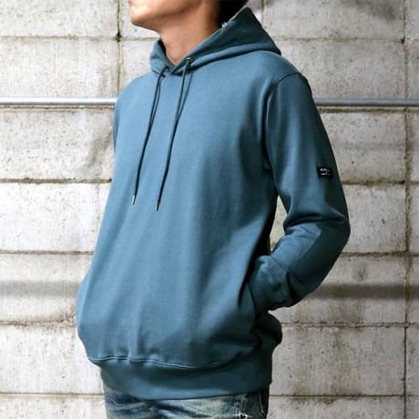 HOFI-035 [HOODIE] reboot vintage code.02：ティールブルー