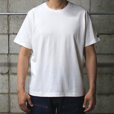 HOFI-052 リネンコットン強撚Ｔシャツ：ホワイト