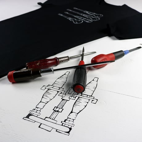 HOFI-028 ペンアートＴシャツ：25. マイナスドライバー