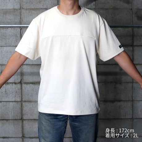 HOFI-019 インド超長綿 シームポケットＴシャツ：ネイビー