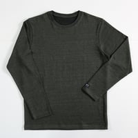 HOFI-016 リネンウールモンスターオンス 長袖Ｔシャツ：オリーブドラブ