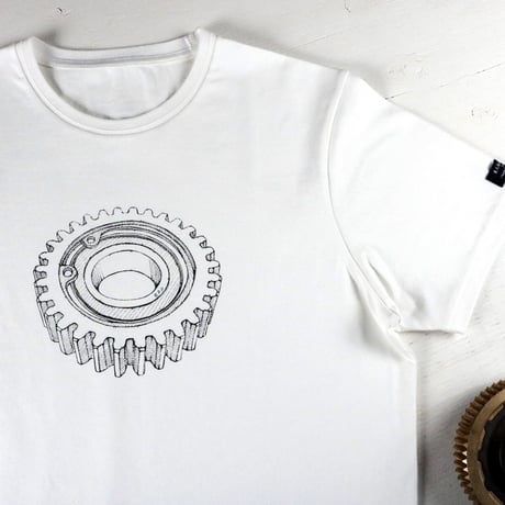 HOFI-028 ペンアートＴシャツ：12. 歯車