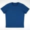 HOFI-021R オーガニック超長綿 タック襟Ｔシャツ：撚り杢ブルー