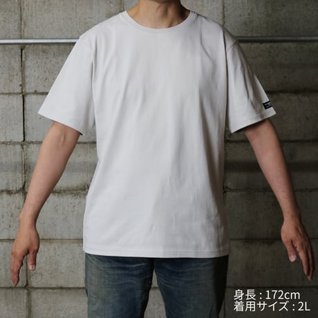 HOFI-029 スーピマ超長綿 強撚Ｔシャツ：アッシュ