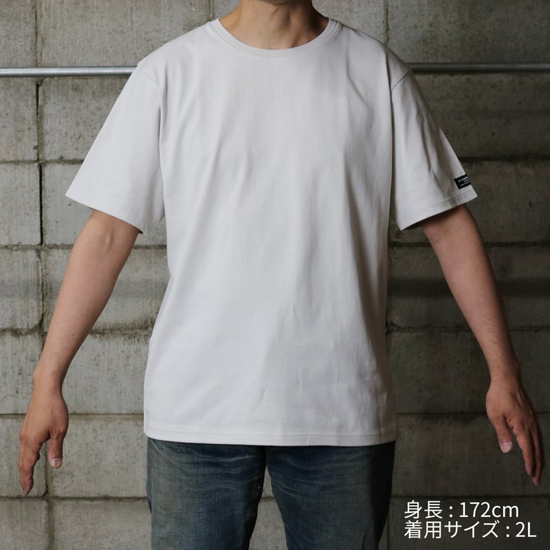 HOFI-029 スーピマ超長綿 強撚Tシャツ：アッシュ | 東大阪繊維研究所
