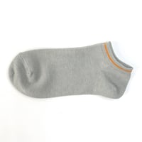 HOFI-01-003 インド超長綿強撚靴下：グレー