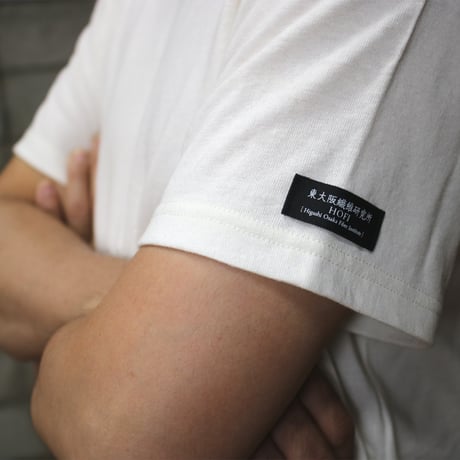 HOFI-052 リネンコットン強撚Ｔシャツ：ホワイト