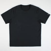 HOFI-052 リネンコットン強撚Ｔシャツ：ブラック