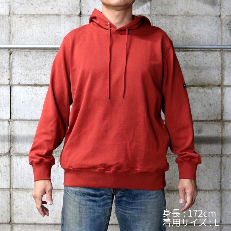 トップス 0658 enigma over hoodie / red 0658 enigma over hoodie / red
