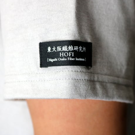 HOFI-019 インド超長綿 シームポケットＴシャツ：グレー