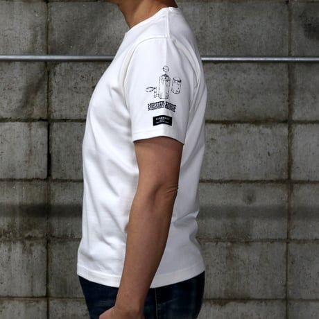 HOFI-028 ペンアートＴシャツ：42. 西森チャンネル（袖：飴回し機）
