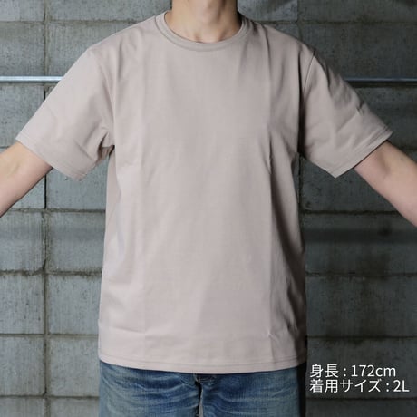 HOFI-017 エジプト超長綿 ハイツイストＴシャツ：ブラック