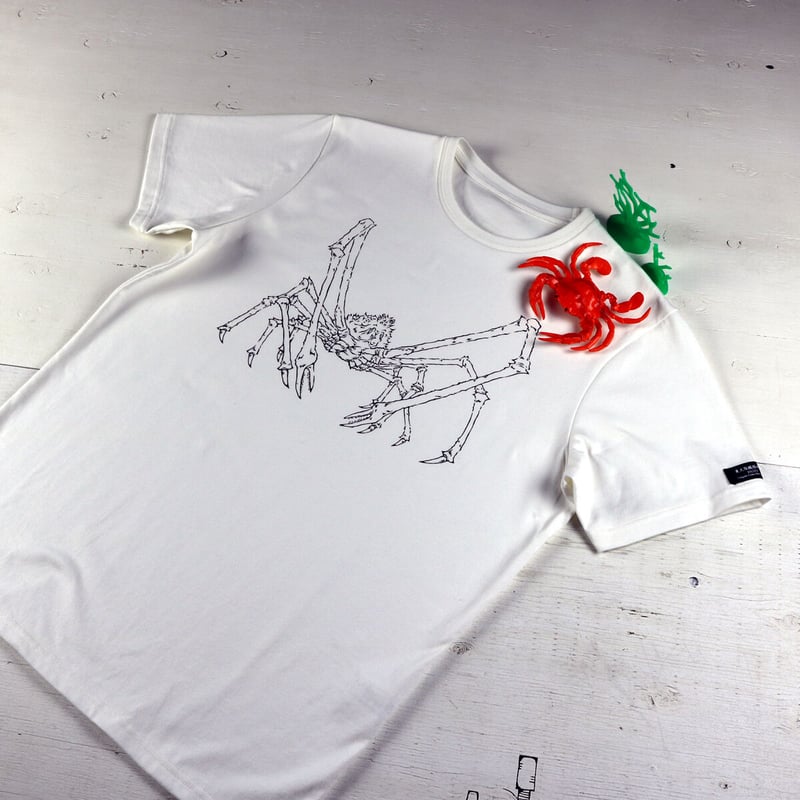 HOFI-028 ペンアートTシャツ：20. タカアシガニ | 東大阪繊維研究所