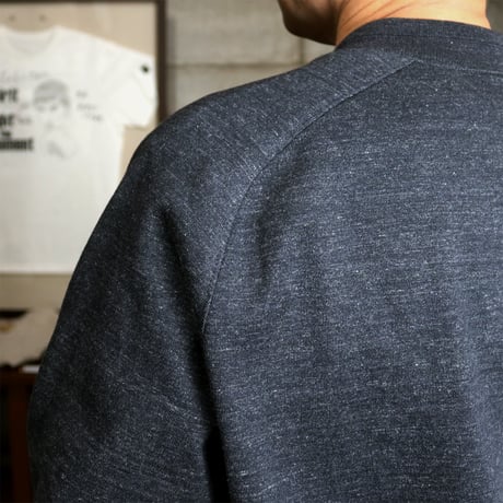 HOFI-025 ペルー超長綿モンスターオンスブルゾン：チャコールネイビー