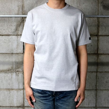 HOFI-024 ペルー超長綿 サイドポケットＴシャツ：グレー