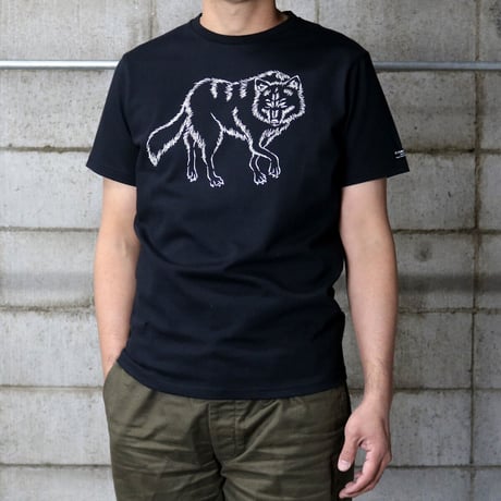 HOFI-028 ペンアートＴシャツ：31. ハイイロオオカミ