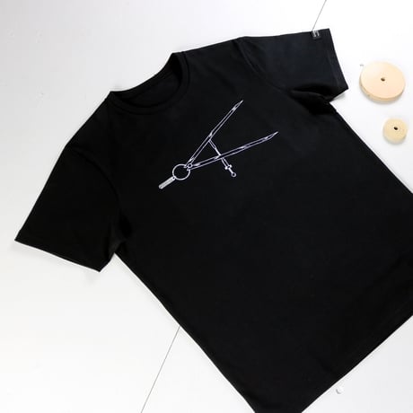HOFI-028 ペンアートＴシャツ：33. 製図コンパス