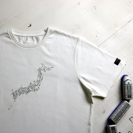 HOFI-028 ペンアートＴシャツ：2. 日本地図