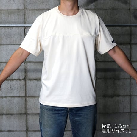 HOFI-019 インド超長綿 シームポケットＴシャツ：ネイビー