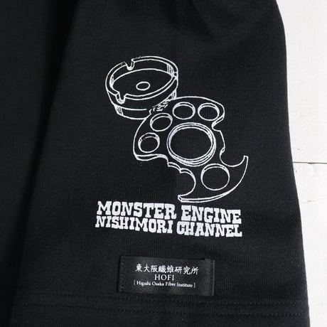 HOFI-028 ペンアートＴシャツ：43. 西森チャンネル （袖：ナックル）