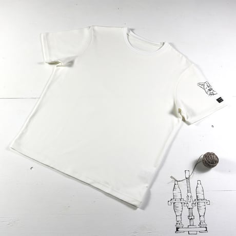 HOFI-028 ペンアートＴシャツ：44. 袖 ネコ