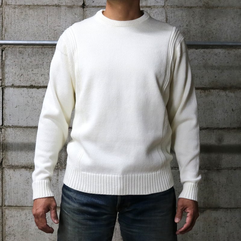 【美品】JOHN STERNER セーター Sサイズ ウール ホワイト JOHN STERNER セーター Sサイズ ウール ホワイト JOHN STERNER