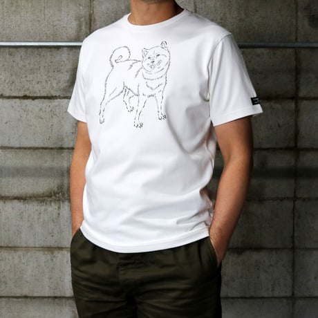 HOFI-028 ペンアートＴシャツ：32. 柴犬