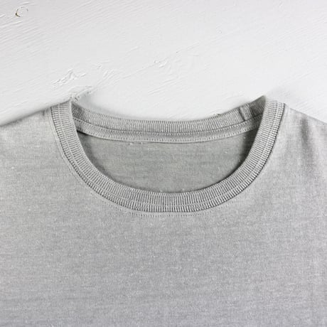 HOFI-016 リネンウールモンスターオンス 長袖Ｔシャツ： シルバー