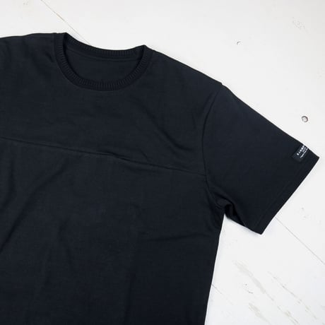 HOFI-019 インド超長綿 シームポケットＴシャツ：ブラック