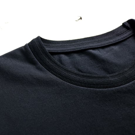 HOFI-017 エジプト超長綿 ハイツイストＴシャツ：ブラック