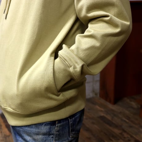 HOFI-035 [HOODIE] reboot vintage code.02：サンドカーキ